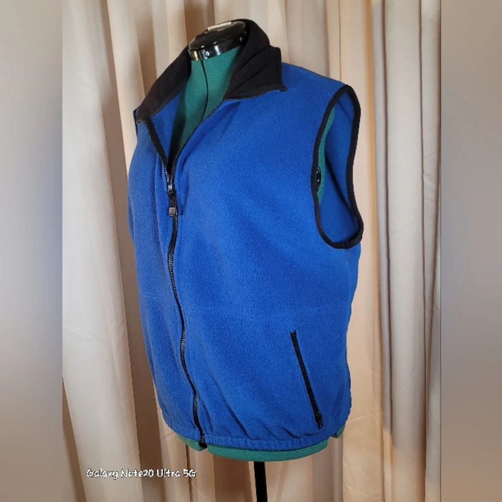 0846. Timberline Colorado ~ Blue ~ Fleece Vest ~ Unisex ~ XXL